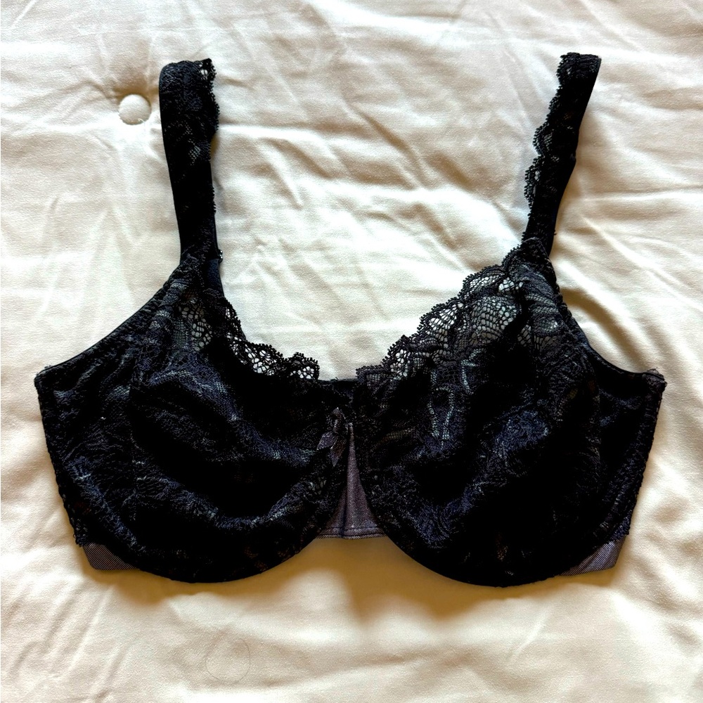 Bali Lace Unlined Bra Size 34DD